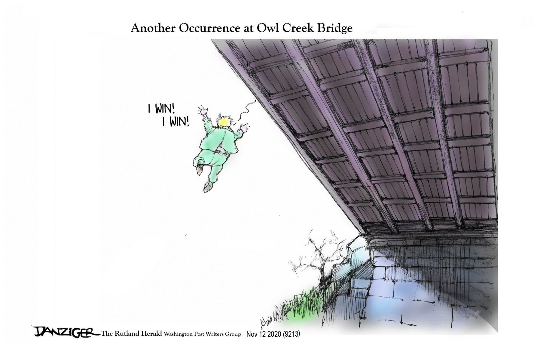 Jeff Danziger cartoon